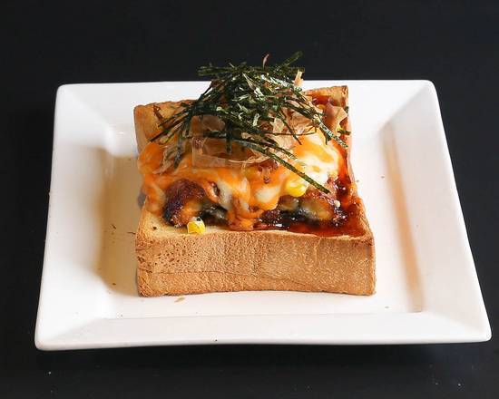 TA1 Japanese Style Eel Toast with Melted Cheese 芝士烧汁鳗鱼厚片